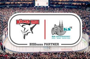 KS Containerdienst (KS Gruppe) ist BISSNESS PARTNER der Kölner Haie